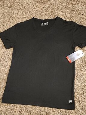 Avalanche Black V-Neck Tee